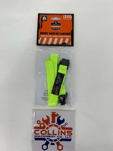 Ergodyne Squids 3155 Hardhat Elastic Lanyard w/Clamp - Picture 1 of 3