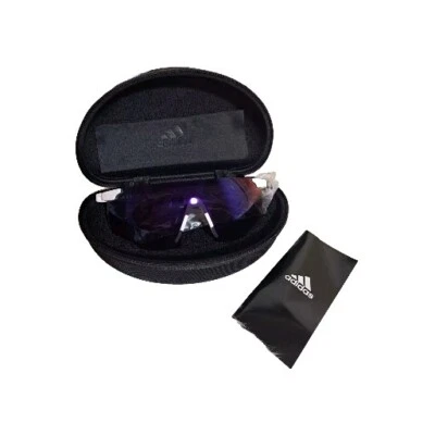  Gafas de sol deportivas Adidas para hombre SP0031-H 21Z violeta con estuche Foto 1 de 4
