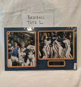 New York Mets 1986 WS Photos Pictures & Name Plate Collage 12X20, L#10 - Picture 1 of 4