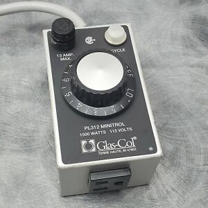 GLAS-COL PL-312 Minitrol Temperature Control - 1500 W 15 V