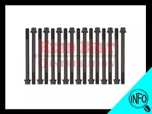 Cylinder Head Bolt Set (6-Point Head) Fit Honda Acura V6 J30A J32A J35A Engine - Picture 1 of 1