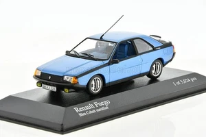 RENAULT Fuego Blue met. 1980 1/43 MINICHAMPS 400113520 - Foto 1 di 5