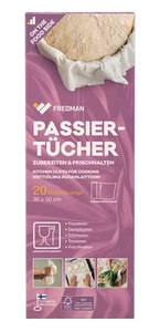 ✅ Passiertücher  Abseihtuch Knödeltuch Presstuch Safttuch 30 x 50cm 20 Stück ✅ - Bild 1 von 1
