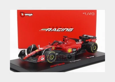 1:43 BURAGO Ferrari F1 Sf-23 #16 2023 Charls Leclerc +Pilot & Showcase BU36835LE - Immagine 1 di 2