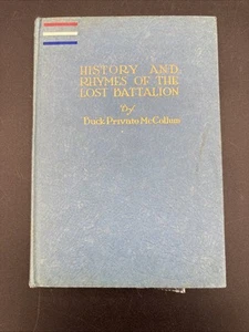 1939 WW1 History & Rhymes of the Lost Battalion Buck Private McCollum - Picture 1 of 14