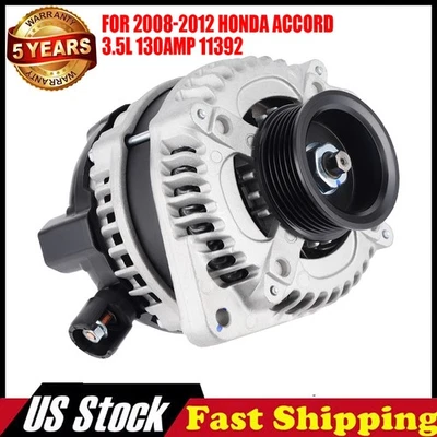 Alternator OEM for Honda Accord V6 3.5L 2008 2009 2010-2012 104210-5910 11392... - Image 1 of 4