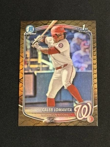 2025 Bowman Caleb Lomavita Reptilian Refractor #BCP-120 - Picture 1 of 2