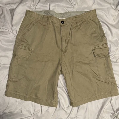 Columbia Men’s Cargo Khaki Shorts Beige Hiking Outdoors Pockets Size 36x9” - Image 1 of 4