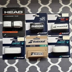 Lot Of 6 Tennis Grips Tape Babolat Head - Picture 1 of 2