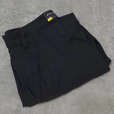Calça de Viagem Masculina Eddie Bauer Travex 38x30 Cinza Leve Caminhada Casual - Imagem 1 de 4