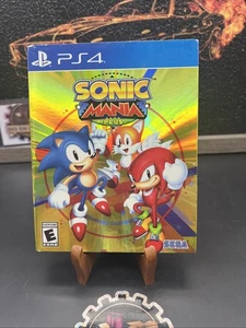 Sonic Mania Plus mit Hülle, Wendehülle, Artbook PS4 getestet und funktionsfähig - Bild 1 von 6