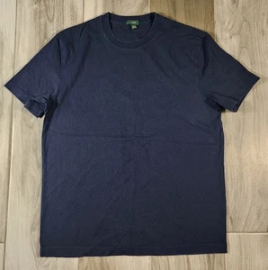 J. Crew Oarsman Navy Short Sleeve T Shirt Men's Medium - Picture 1 of 6