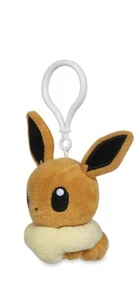 Pokemon Center NA Pokemon Eevee Plüsch Schlüsselanhänger - Bild 1 von 2