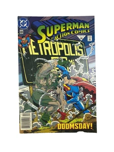 Action Comics: Superman #684 (1992) DC Comics 🔑DOOMSDAY REACHES METROPOLIS🔑 - Picture 1 of 6