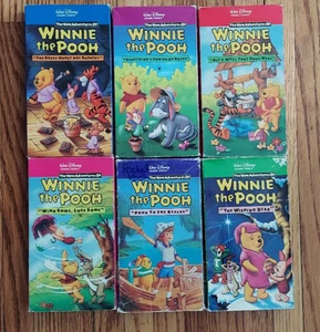 VHS 6 WALT DISNEY WINNIE THE POOH - Bild 1 von 2