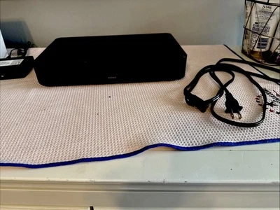 (H) Consola de control Bose Cinemate 120 AV 414642 y cable de alimentación para piezas Foto 1 de 4