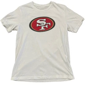 San Francisco 49ers weißes T-Shirt Kind Large Erwachsene Small Grafik T-Shirt Logo - Bild 1 von 8