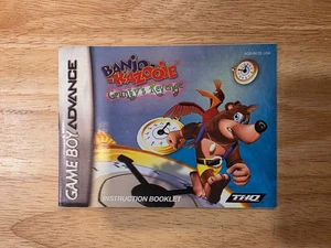 Banjo Kazooie Grunty's Revenge Nintendo Game Boy Advance GBA - Nur Anleitung - Bild 1 von 3
