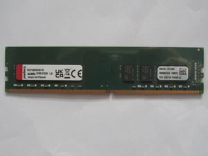 16GB Memory Kingston (1x16GB DDR4 1Rx8 PC4-21300 2666MHz 288 -Pin) For PC - Picture 1 of 1