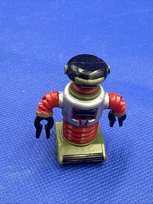 VINTAGE GALOOB ZBOTS SERIES 1 SIMPTOX 1992 MINI WHEELED ROBOT FIGURE 1.5" TALL - Image 1 of 4