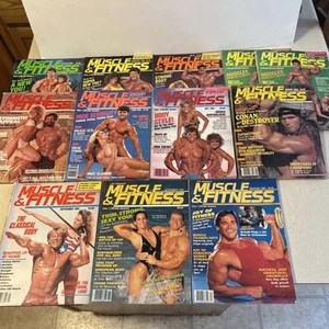 12 Vintage Joe Weider’s Muscle & Fitness 1984 Bodybuilding Magazines Arnold - Imagen 1 de 13