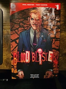 Blood Blister 1 Cover A 2017 AfterShock VF-NM Tony Harris - Picture 1 of 3