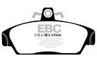 Ebc Yellowstuff Front Brake Pads For Rover Metro 1.4 Gti (90 > 95)