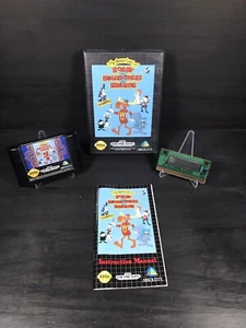 Adventures of Rocky and Bullwinkle (Sega Genesis, 1994) CIB auténtico y probado - Imagen 1 de 13