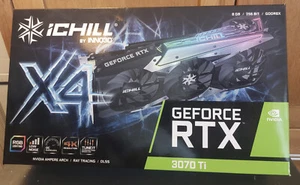 Inno3D GeForce RTX 3070 Ti iChill X4 8GB GDDR6X 1xHDMI 3xDP NVidia Grafikkarte - Bild 1 von 10