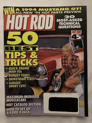 1993 November Hot Rod Magazine NSRA Draws More Than Ten Thousand People (CP294) - Image 1 of 3