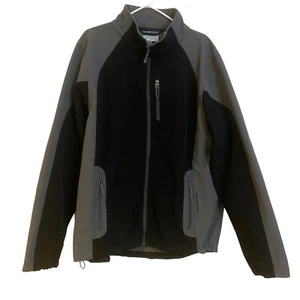 Black Diamond Softshell Fleece Jacket Ski Snow Black Gray Mens XXL - Picture 1 of 9