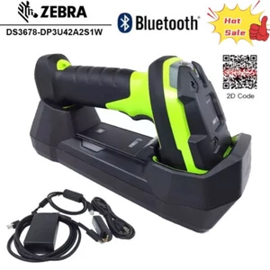 Zebra DS3678-DP3U42A2S1W Ultra-robuster kabelloser 2D-Barcode-Scanner mit Kabelhalterung - Bild 1 von 8