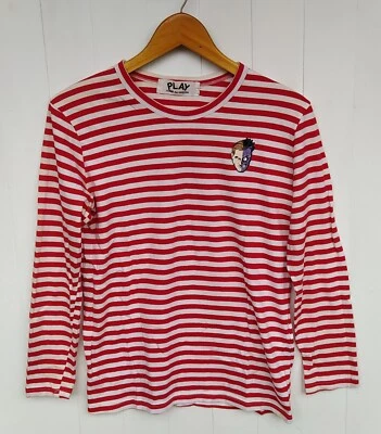 Полосатая футболка CDG Comme Des Garcons размер Medium, Momotaro, The Real McCoys - Изображение 1 из 4