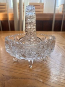 CESTA COLECCIÓN HOFBAUER CRISTAL THE BYRDS DECORACIÓN CRISTAL VINTAGE - Imagen 1 de 10