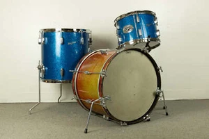 1960s Rogers "Orphan Sparkle" 14x20 9x13 and 16x16 - Picture 1 of 16