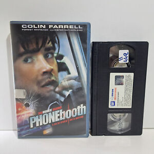 THRILLER VHS TAPE Phone Booth 2002 GREEK SUBS PAL Colin Farrell, Forest Whitaker