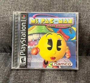 PS1 : MS. PAC-MAN !! Complete w/Manual - Picture 1 of 2
