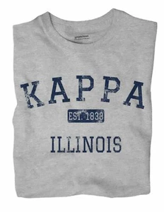 Kappa Illinois IL T-Shirt EST - Picture 1 of 6