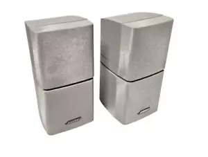 2x Bose Acoustimass Lifestyle Doppelcube Lautsprecher Silber - Bild 1 von 5
