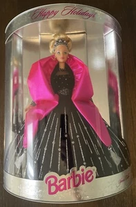 1998 Vintage RARE (Box Error) Mattel Happy Holidays Special Edition Barbie NRFB - Picture 1 of 12