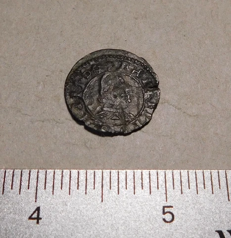 Coin 1662 SPAIN King Philip IV Face Coin !!  #701-m-1662 Cover