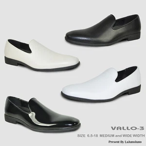 VANGELO Herren eleganter Schuh VALLO-3 Halbschuh formeller Smoking für Abschlussball & Hochzeit  - Bild 1 von 29