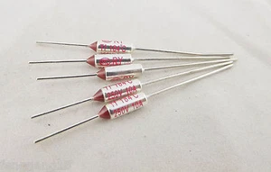 5pcs Thermal Fuse Fuses 184°C 184 Degree TF Cutoff Cut-off 10A AC 250V New - Picture 1 of 9