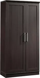 Homeplus Storage Cabinet/ Pantry Cabinets, Dakota Oak Finish - Picture 1 of 8