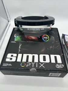 Hasbro Simon Optix Game Includes Headset Manual And Original Box. TESTED WORKS - Picture 1 of 10