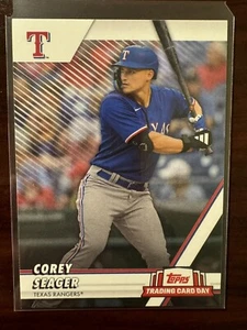2024 Topps International Trading Card Day Corey Seager #NTCD-B28 Rangers - Picture 1 of 2