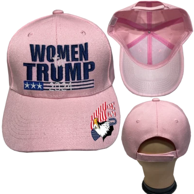 MUJERES PARA TRUMP EE. UU. Bandera de Águila Gorra Ajustable Sombreros de Béisbol Lote al por mayor 1-12 piezas Foto 1 de 4