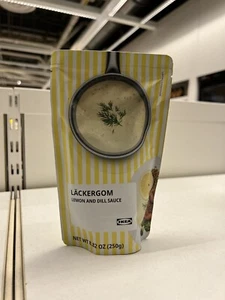¡SALSA DE LIMÓN Y ENELDO IKEA LACKERGOM! 8,82 OZ! DELICIOSO 🔥 - Imagen 1 de 2
