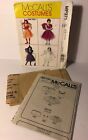 McCall's Costume Pattern M6186 Size KIDS CCE 3-6 ~ Angel Fairy Witch ~ UNCUT