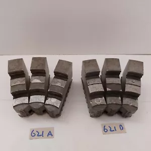 One Set - Hard External Jaws for Bison & Toolmex for 160mm Scroll Chuck. 6 inch - Picture 1 of 10